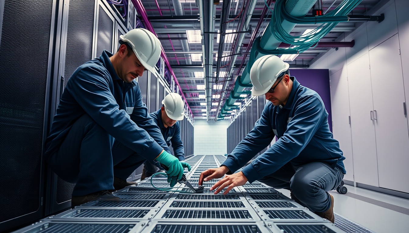 Instalação de Piso Elevado para Data Center: Guia Prático
